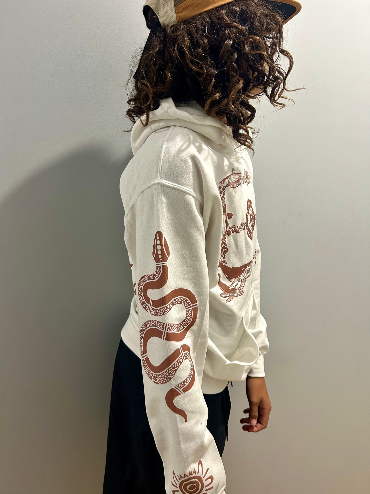 Country Hoodie - White