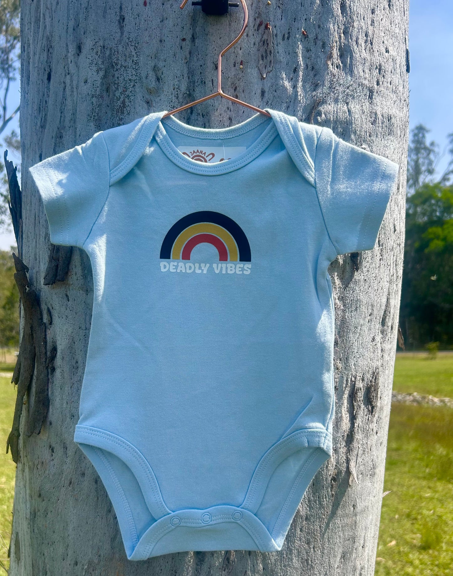 Deadly Vibes Romper - Blue