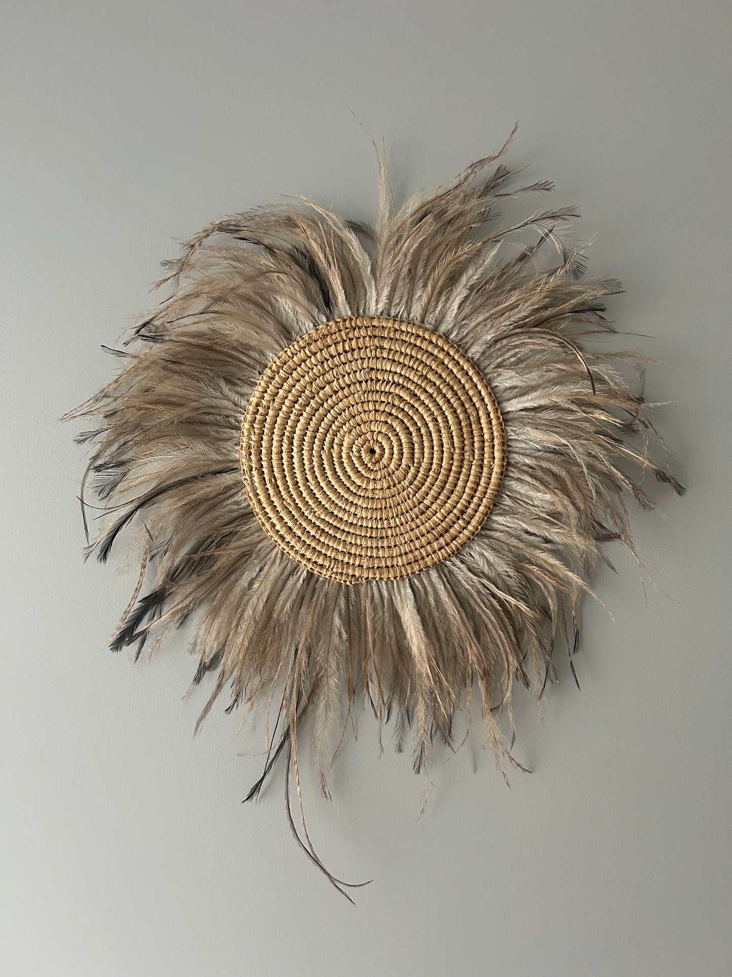 Woven Wall Art - Emu Weaving