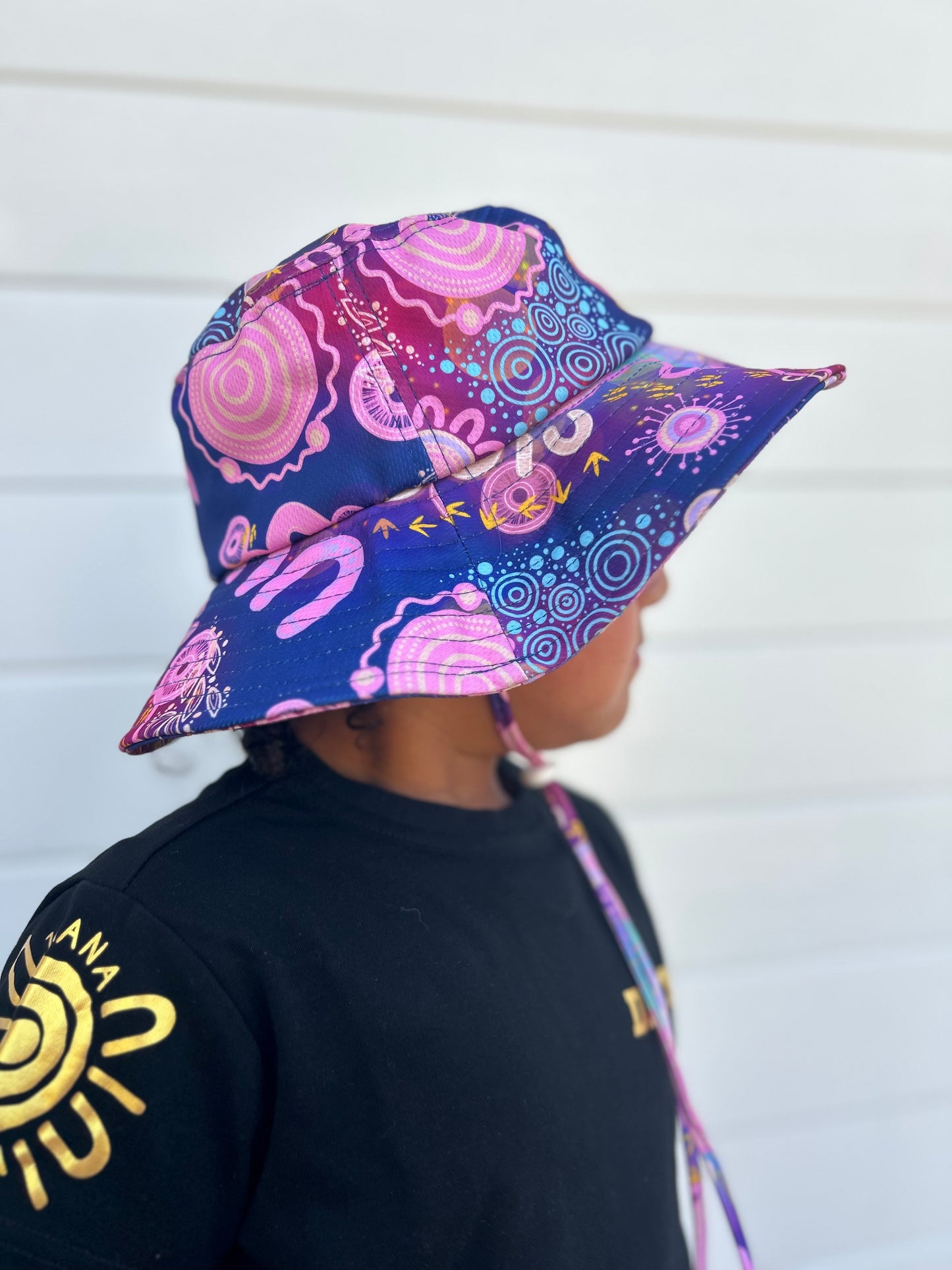 Kids Bucket Hats - In the Night Sky