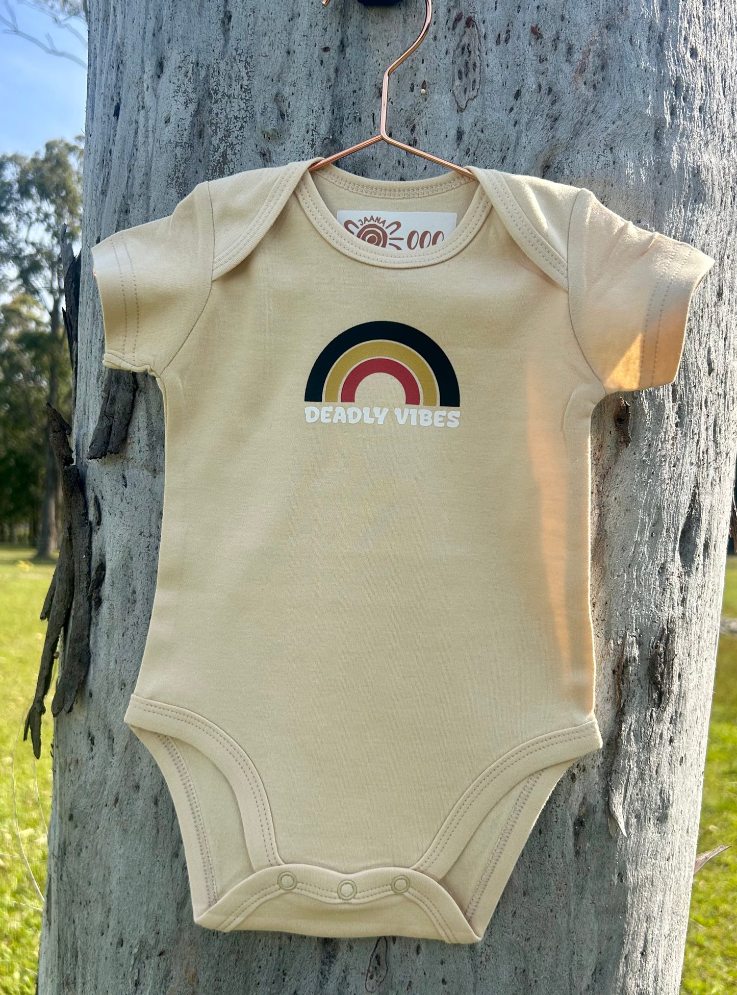 Deadly Vibes Romper - Bone