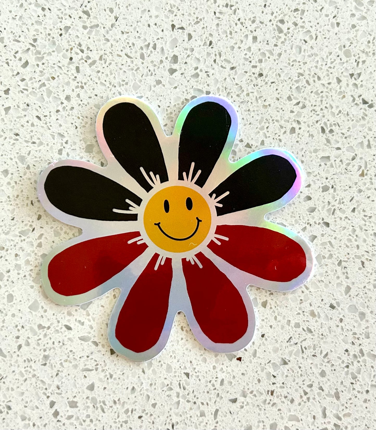 Sticker - Flower - Holographic