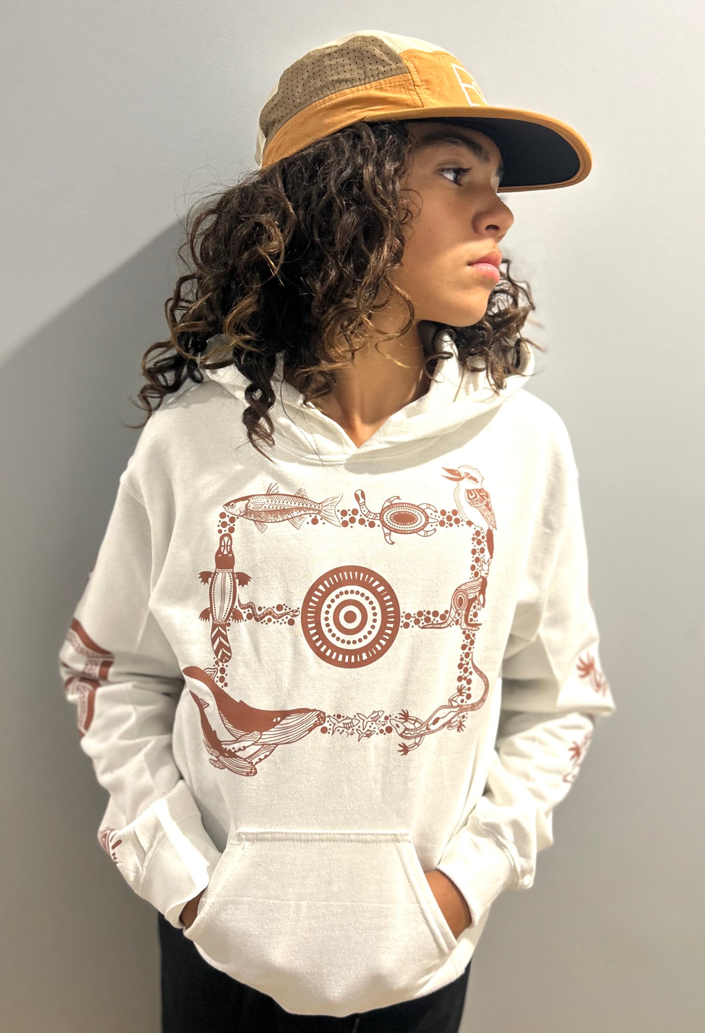 Country Hoodie - White