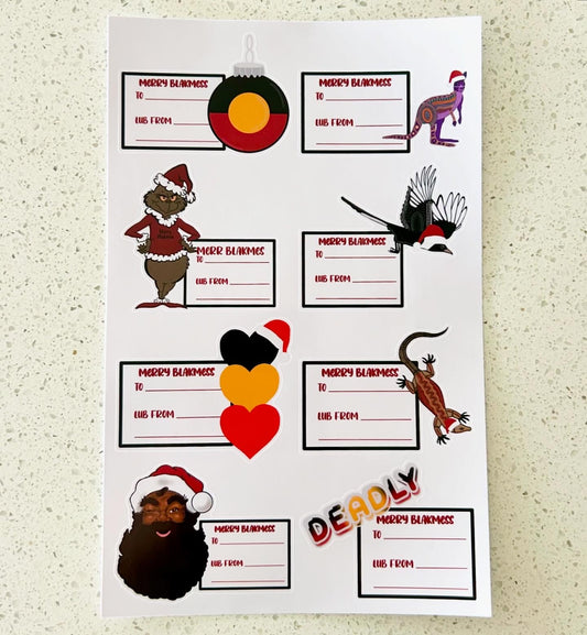 BLAKMESS Name Stickers