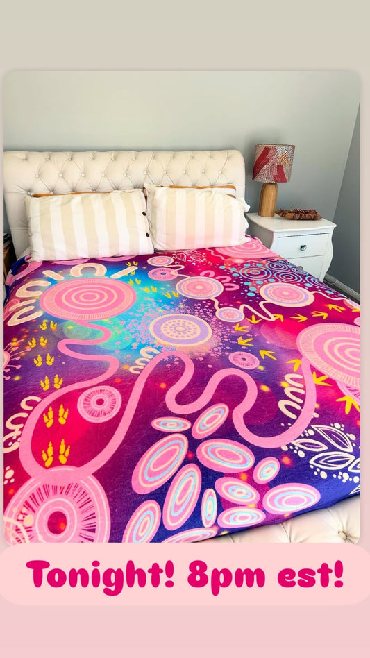 Luxury Throw Rug - In the night Sky