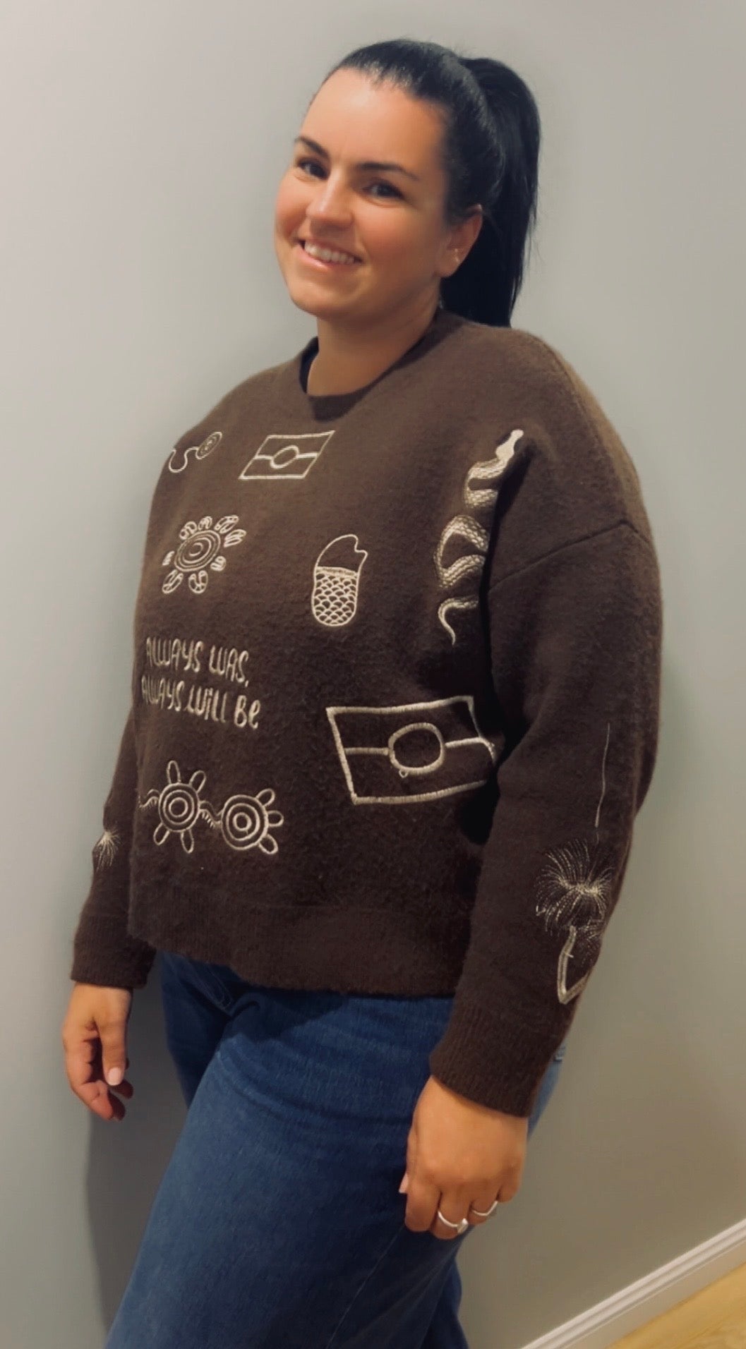 Always was, Always will be Knitted Jumper