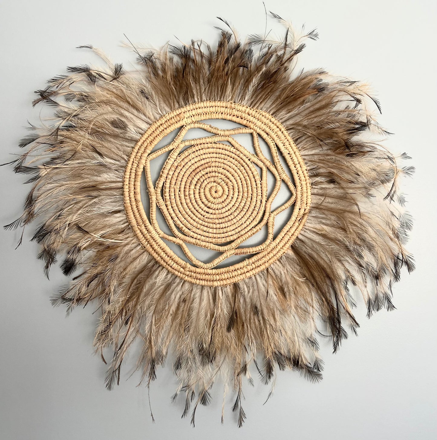 Woven Wall Art  - Emu Weaving