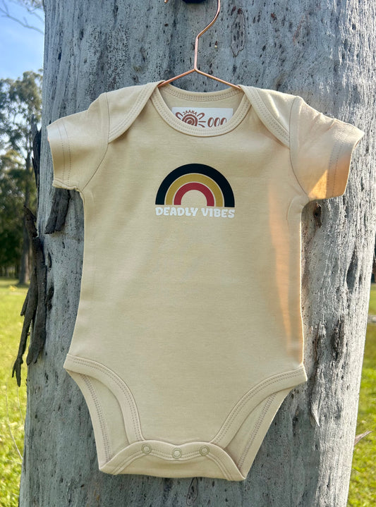 Deadly Vibes Romper - Bone