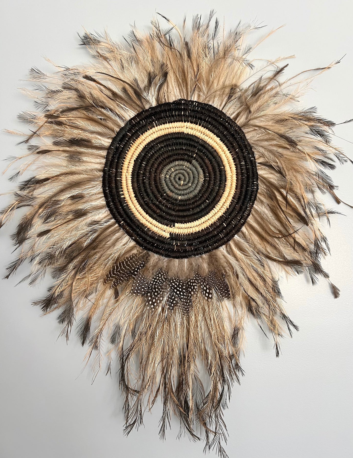 Woven Wall Art  - Emu Weaving