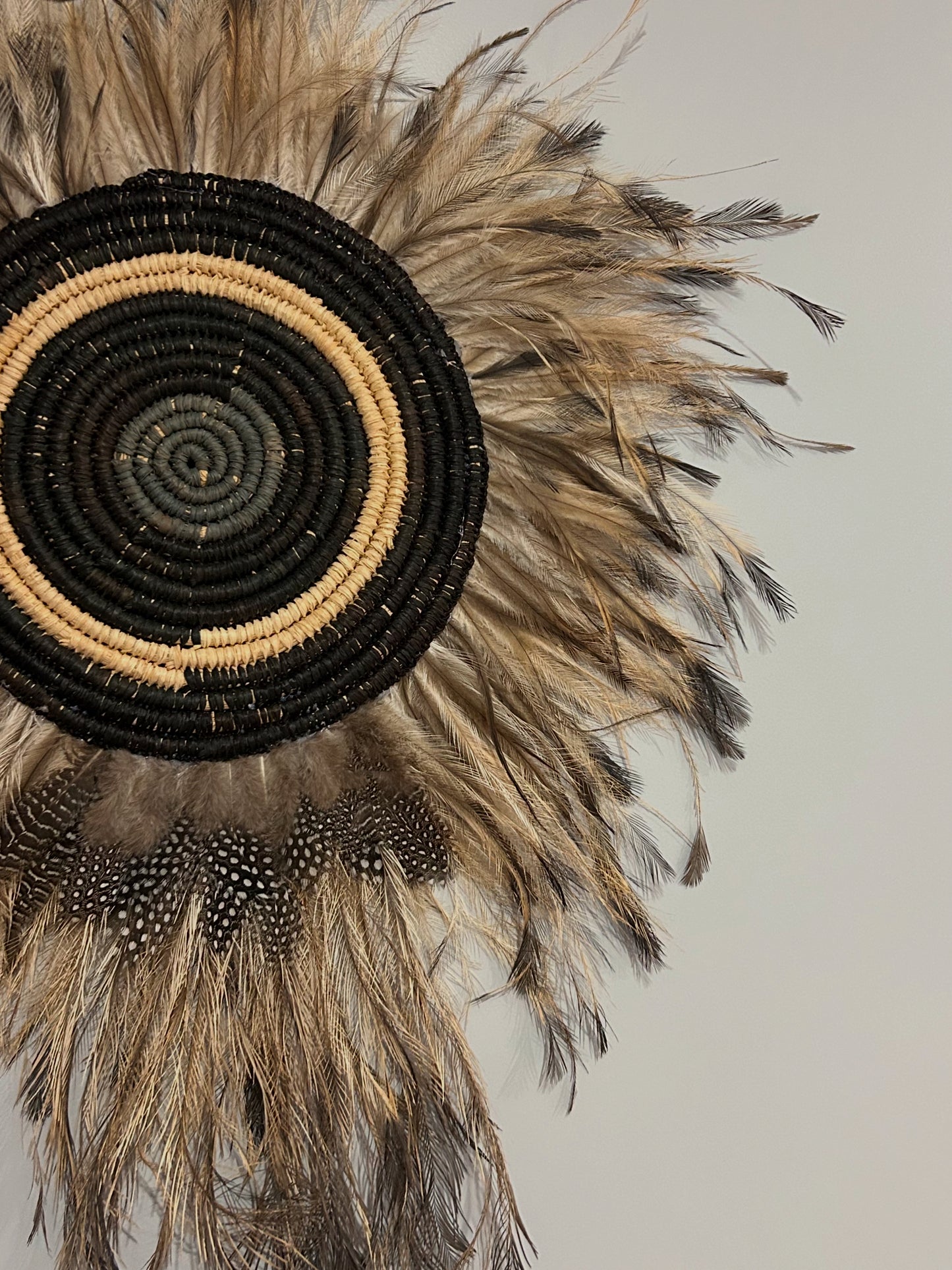 Woven Wall Art  - Emu Weaving