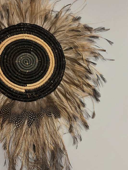 Woven Wall Art  - Emu Weaving
