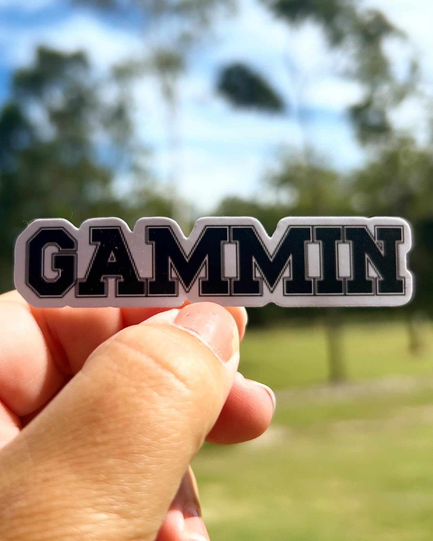 Gammin Sticker
