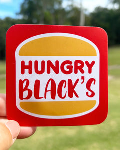 Hungry Blacks  Sticker