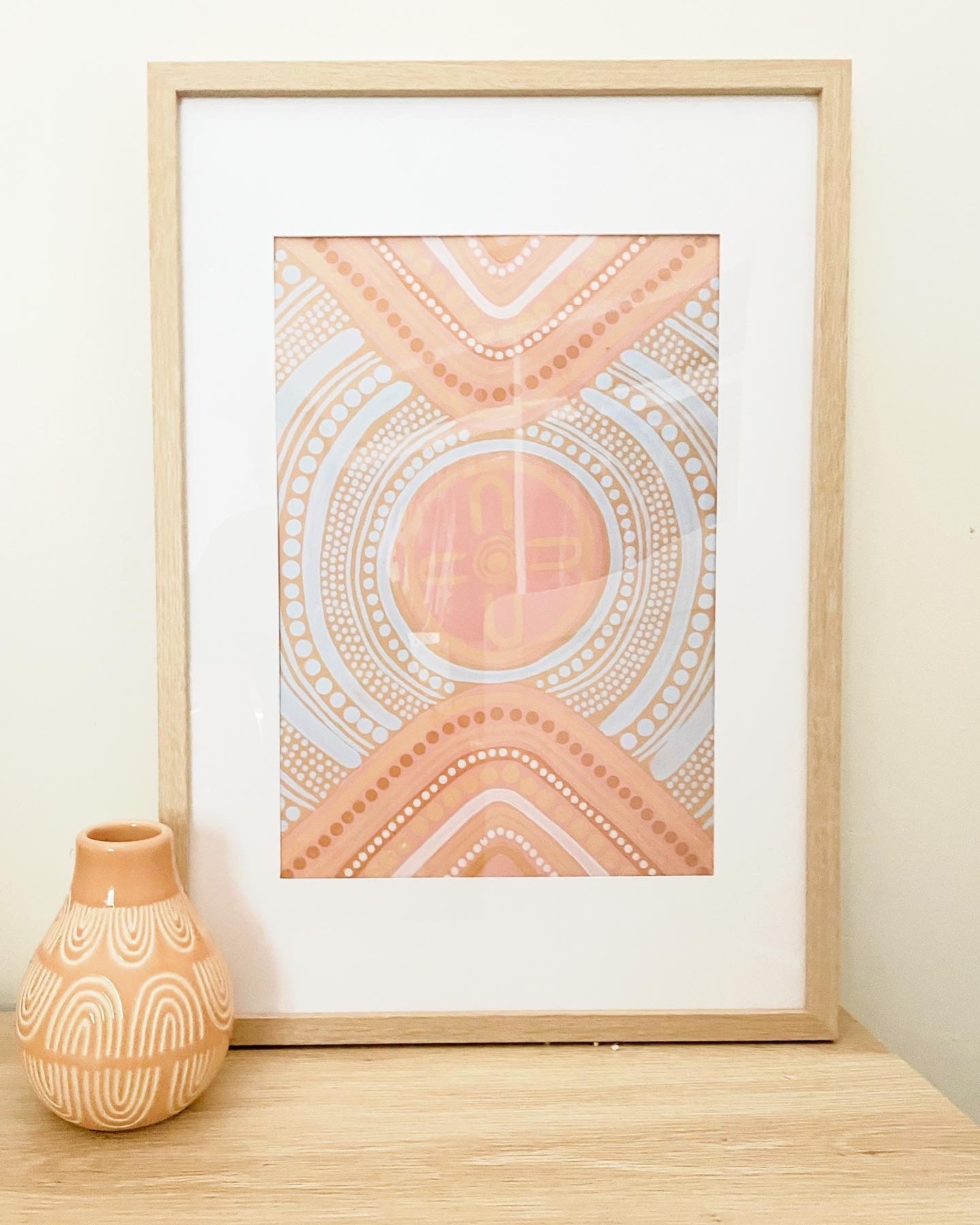 A3 Print- Woman’s Sacred Place - Island