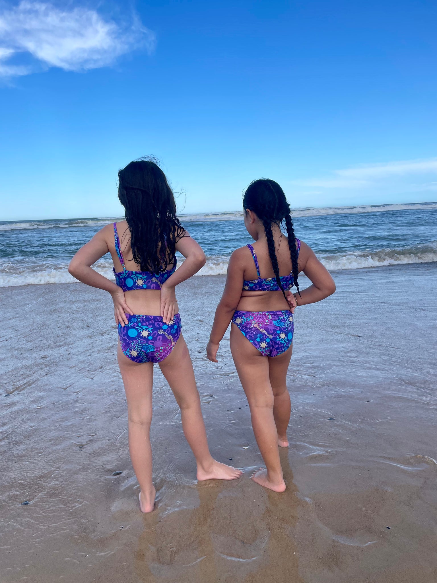 Girls Bikini Bottoms - Little Nganyah – jaanabulaan